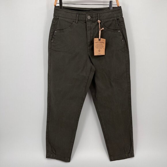 Democracy AB Tech Tapered Jeans Size 8 Gray Skyrise Mold & Hold Stretch - Picture 1 of 12
